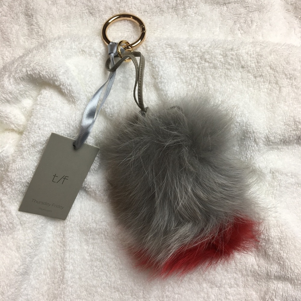 Thursday/ Friday Fluffy Key Chain/ Bag Charm - Picture 4 of 7